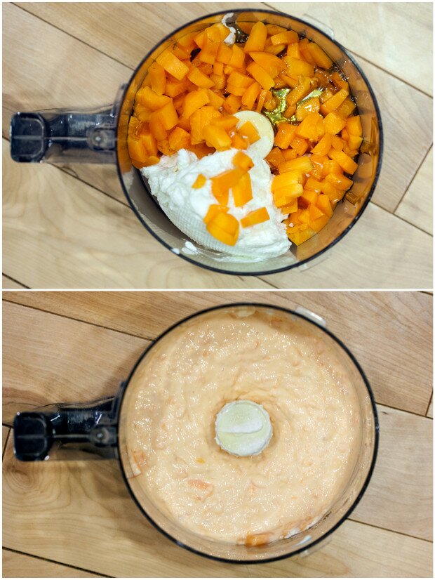 Honey Apricot Frozen Yogurt | www.spachethespatula.com #recipe