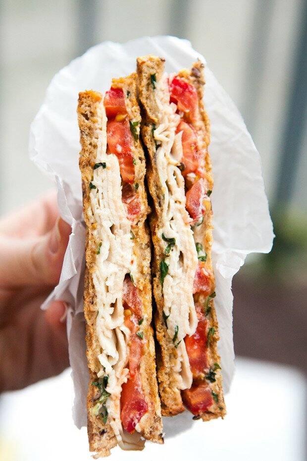 Turkey and Tomato Panini | www.spachethespatula.com #recipe