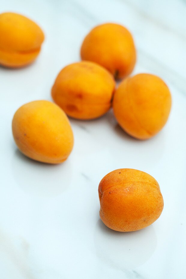 Honey Apricot Frozen Yogurt | www.spachethespatula.com #recipe