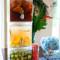 (Somewhat) Patriotic Sangrias | www.spachethespatula.com #recipe