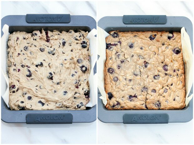 Chocolate Cherry Almond Bars (Two Ways!) | www.spachethespatula.com #recipe