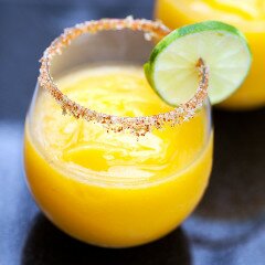 Mango-ritas with Spicy-Sweet Lime Salt | www.spachethespatula.com #recipe