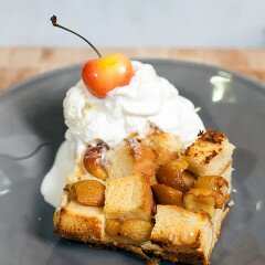 Tres Leches Bread Pudding with Cherries | www.spachethespatula.com #recipe