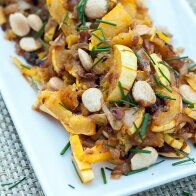 Miso-Harissa Delicata Squash and Caramelized Onions | www.spachethespatula.com #recipe