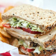 Chicken and Havarti Deli Sandwich with Sage-Peach Mayo | www.spachethespatula.com #recipe