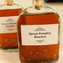 Spiced Pumpkin Bourbon: this DIY holiday gift is super easy & super delicious! | www.spachethespatula.com #recipe