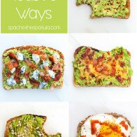 Avocado toast can be so much more interesting that just toast + avocado; check out these 5 awesome variations on the classic! | www.spachethespatula.com #recipe