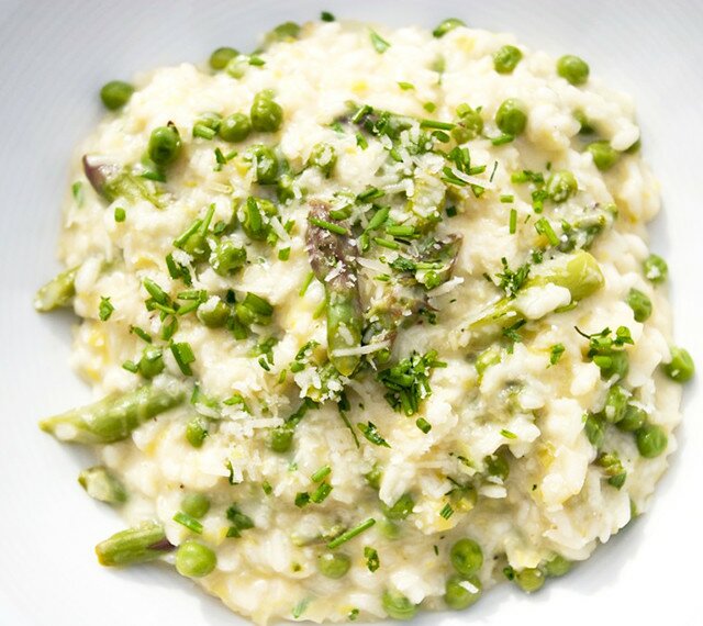 Ina’s Spring Green Risotto