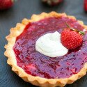 These adorable little tarts are the best way to use your Spring strawberries! | www.spachethespatula.com #recipe