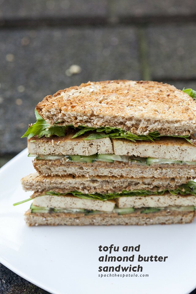 I have been eating this strange-sounding #vegan sandwich for almost 10 years, and it's a personal favorite! | www.spachethespatula.com #recipe