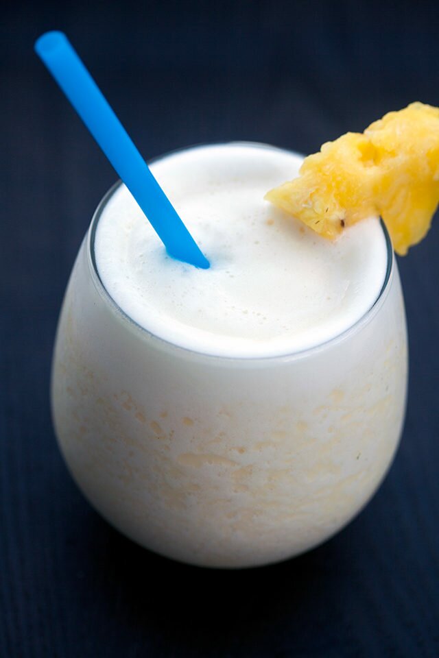 The easiest piña colada, ever! | www.spachethespatula.com #recipe