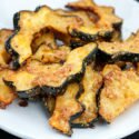 Roasted Parmesan Garlic Acorn Squash